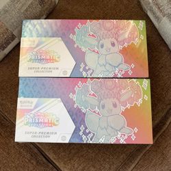 2X Prismatic Evolutions Super-Premium Collection - SV: Prismatic Evolutions