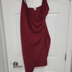 Wine RED dress 2x/3x