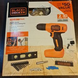 Black And Decker Drill 40 Peice Set