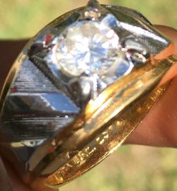 14K T.G.E. ESPO Gold Silver Ring for Sale in Grand Prairie TX OfferUp