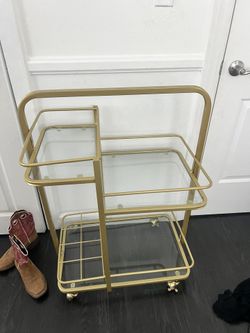 Gold Rolling Cart