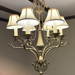 Antique Brass Chandelier