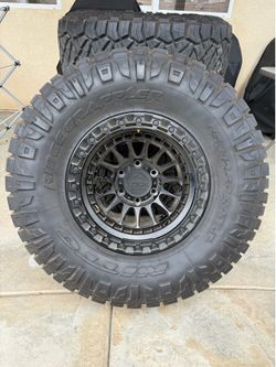 Set of four Lock Off-Road Mojave Wheels with Nitto Ridge Grapplers