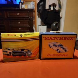 1960's Hotwheels & Matchbox Lesney With Collectors Cases