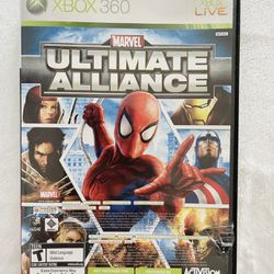 Marvel Ultimate Alliance Game For Xbox 360