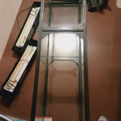 used aquarium 48x21x12