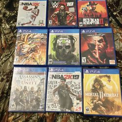 PS4 games