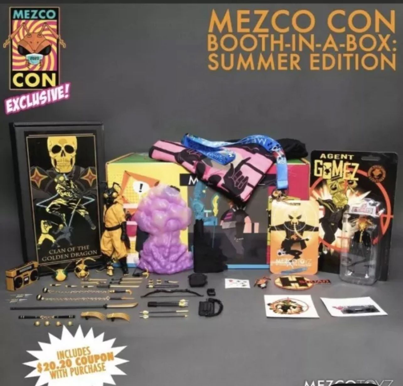 Mezco Golden Dragon Gomez