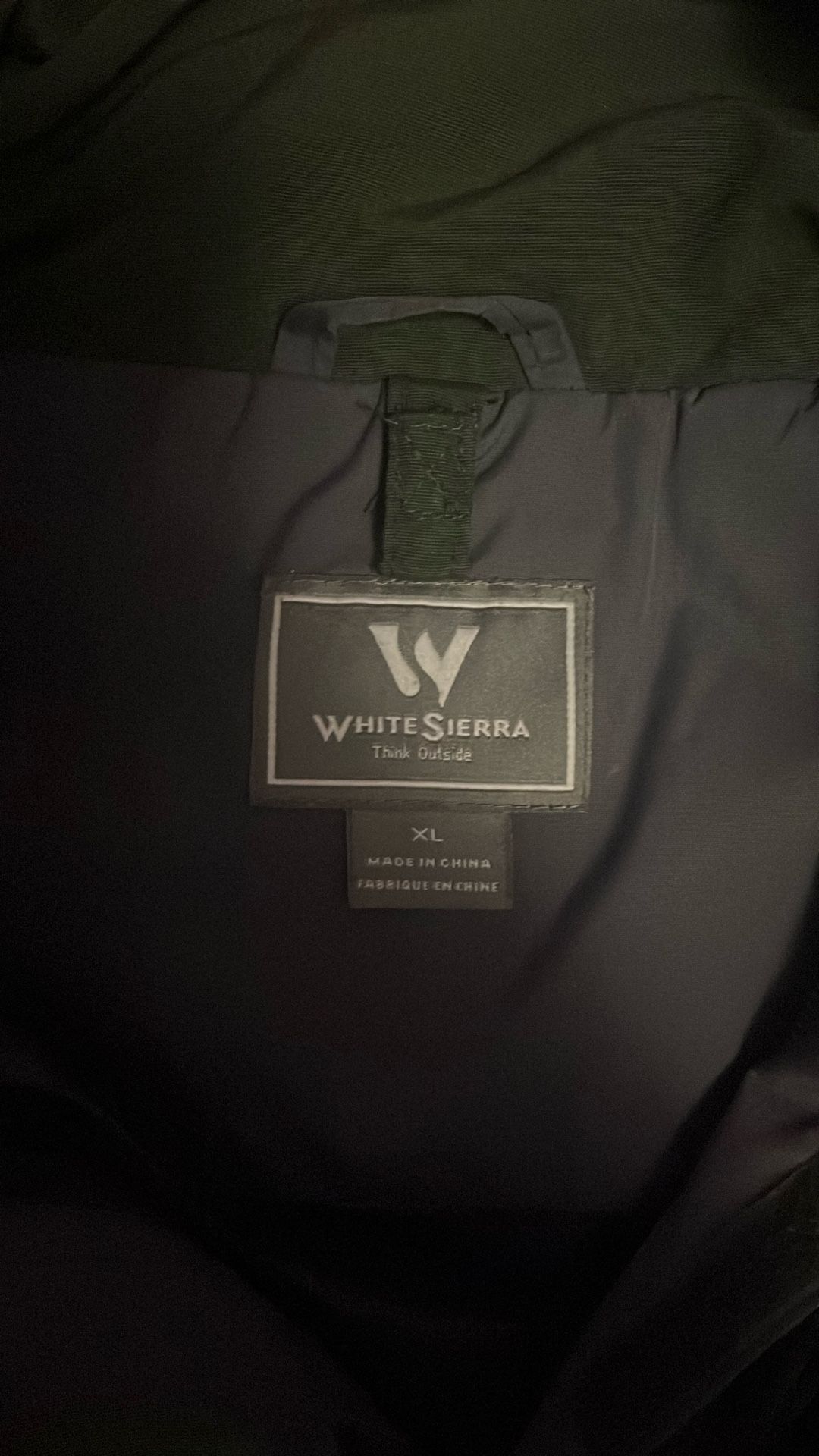 XL White Sierra Jacket