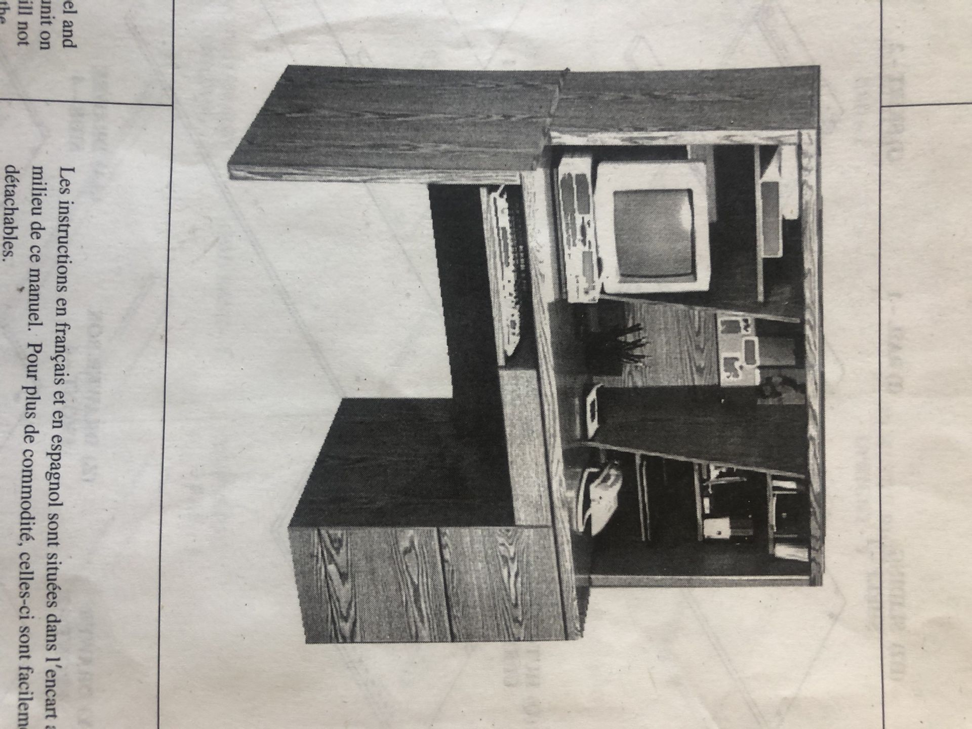 Desk with Hutch