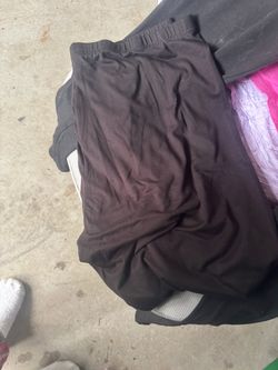 Black Elastic Waist leggings