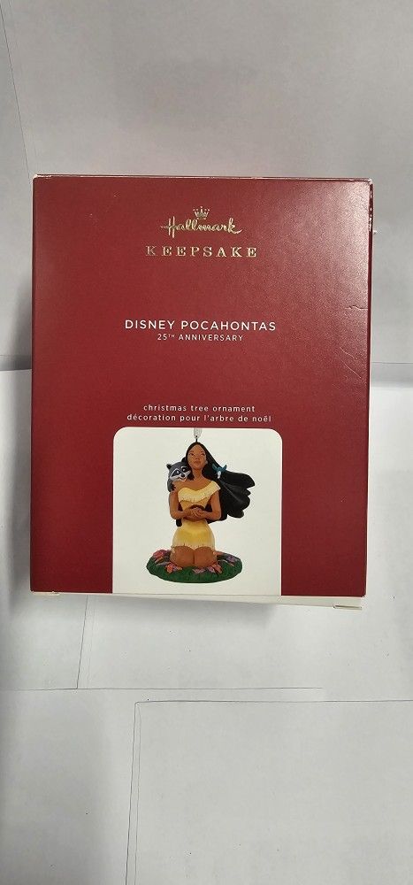 Disney Pocahontas 25th Anniversary Hallmark Keepsake Ornament 2020 GM3581