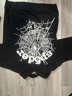BLACK OG SPIDER HOODIE SIZE SMALL