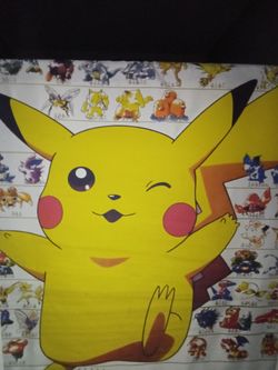 Pokemon scroll poster