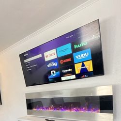 55-in Samsung Smart Flatscreen TV