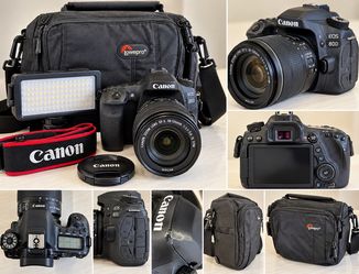Canon EOS 80D DSLR Camera Bundle