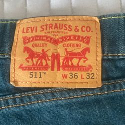 Levi Jeans 36/32 511