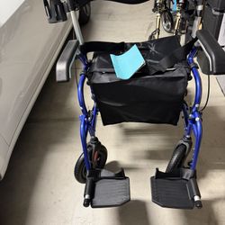 Wheel Chair And Walker Two In One