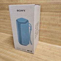 Sony SRS-XE Wireless Ultra Portable Bluetooth Speaker Water-Resistant, Dustproof & Shockproof *BLUE