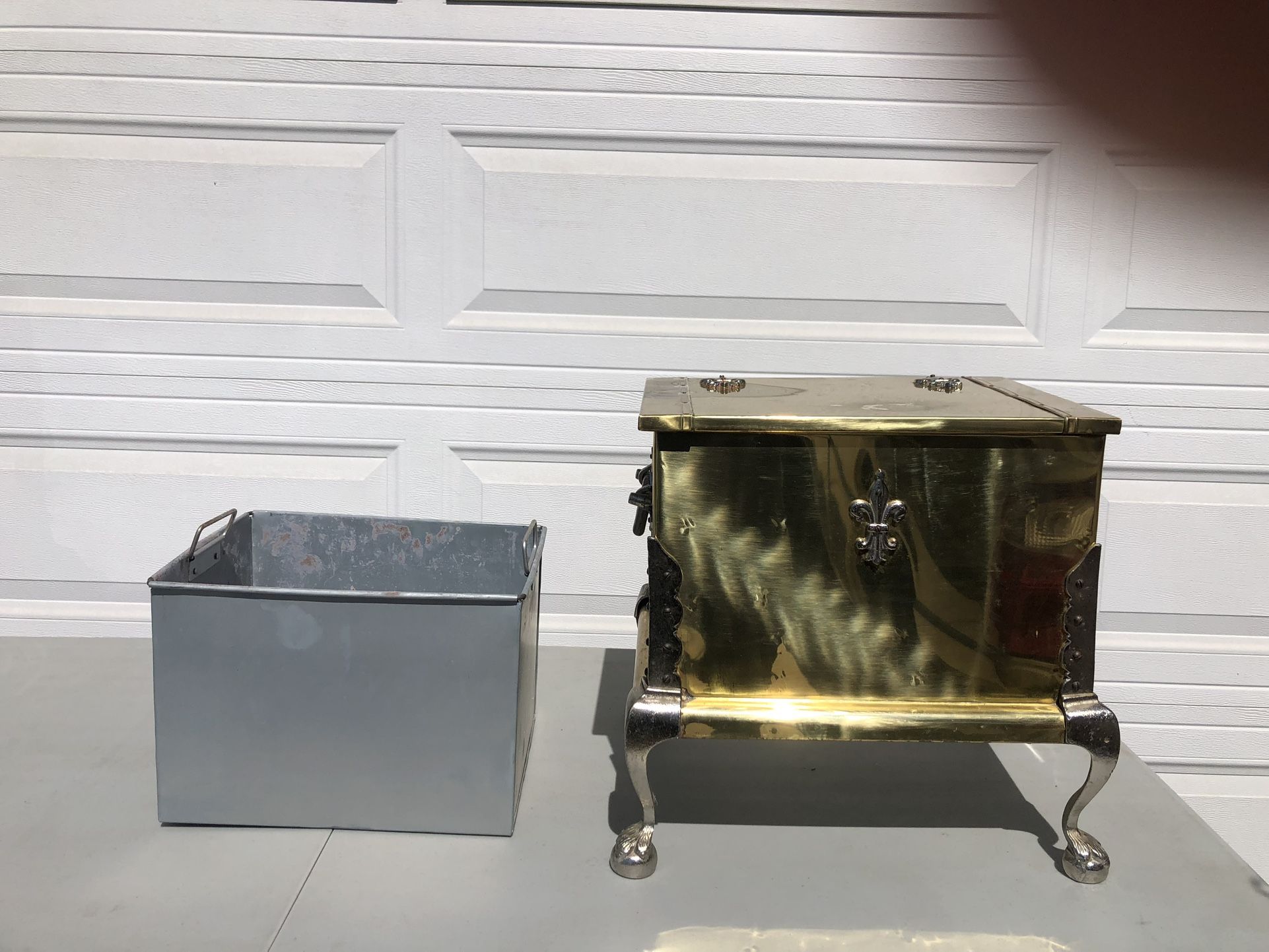 Antique Brass Cooler
