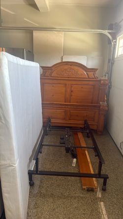 bed frame with recliner and Spring box