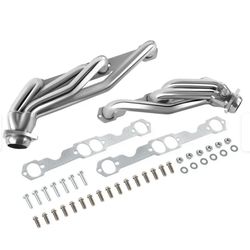 LA Zona Auto Parts 1988 to 1997 Chevrolet GMC Echasut Headers Cabezas escape motor CK Truck Troca pipas pipes 