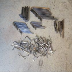 Roughly 175 Allen Keys.All Of Them For $80 Up To 12 In Long
