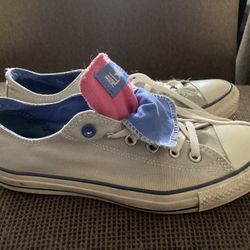 Size 11 double tongue converse