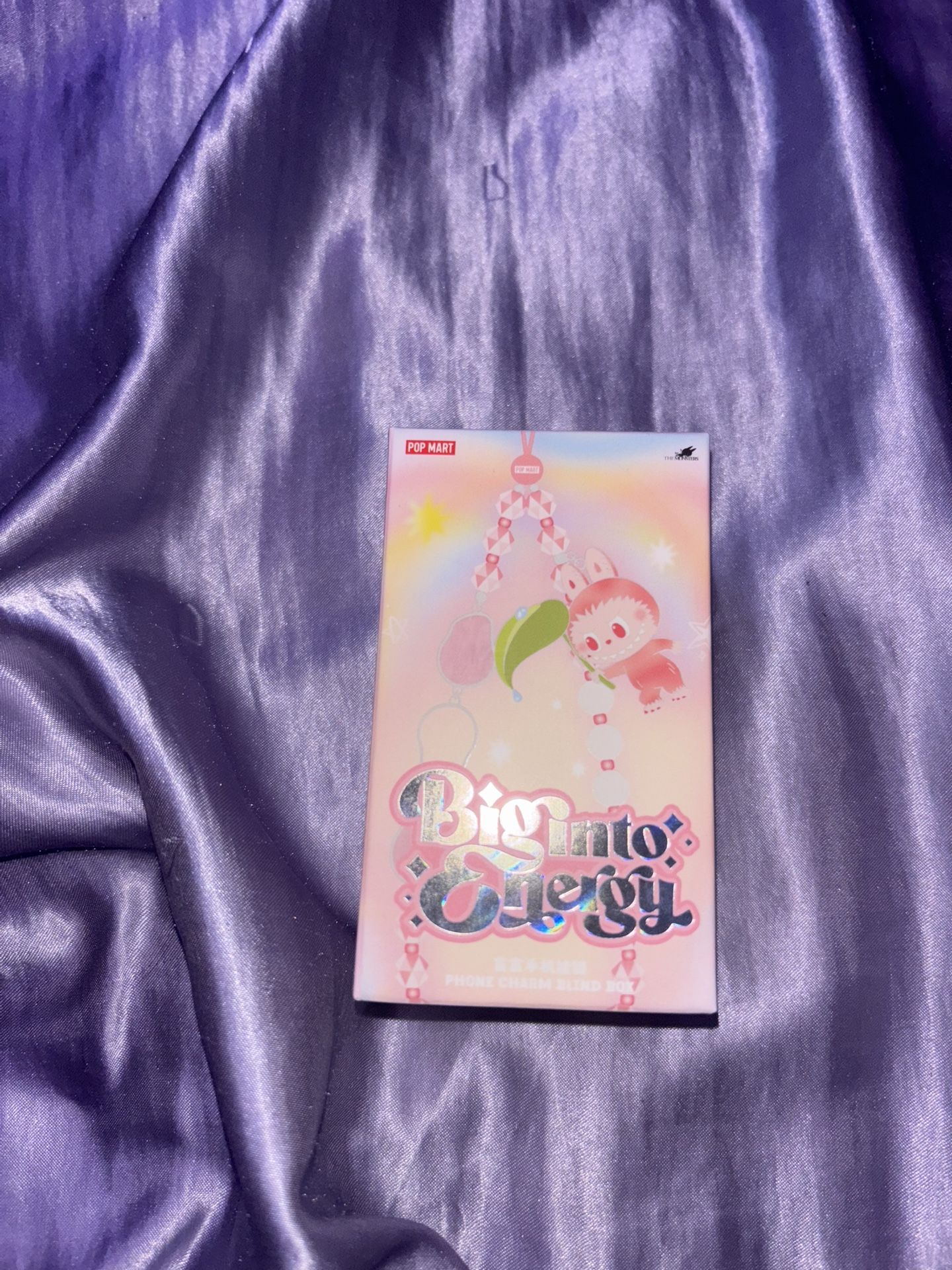 Big into energy Popmart Labubu Phone charm Blind box