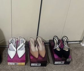 Easy Street Women's Heels – Set of 3 Pairs pick up Gaithersburg md20877