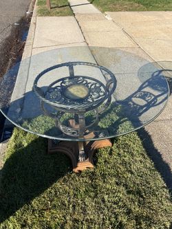 Glass Dinner Table