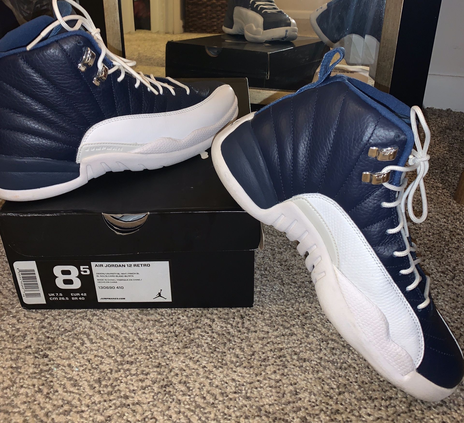 Jordan 12 Retro size 8.5