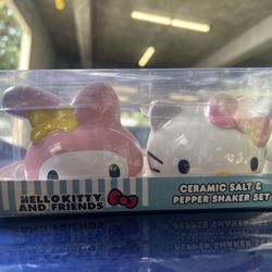 Hello Kitty and My Melos Salt And Power Shakers