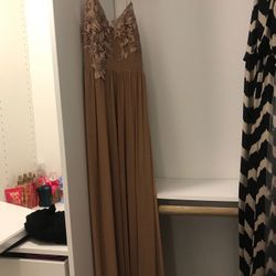 Medium prom dress used only once same as burgundy dress