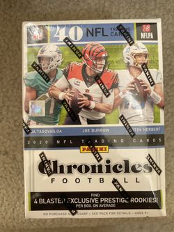2020 NFL Chronicles Blaster Box