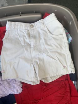 Girls khaki shorts