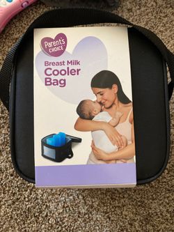 Breast milk cooler bag
