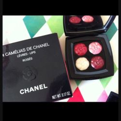 Chanel Special Limited Edition Camellia Flower Flora Lipstick Lip Plate 