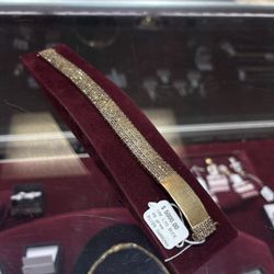 10k Diamond Bracelet 