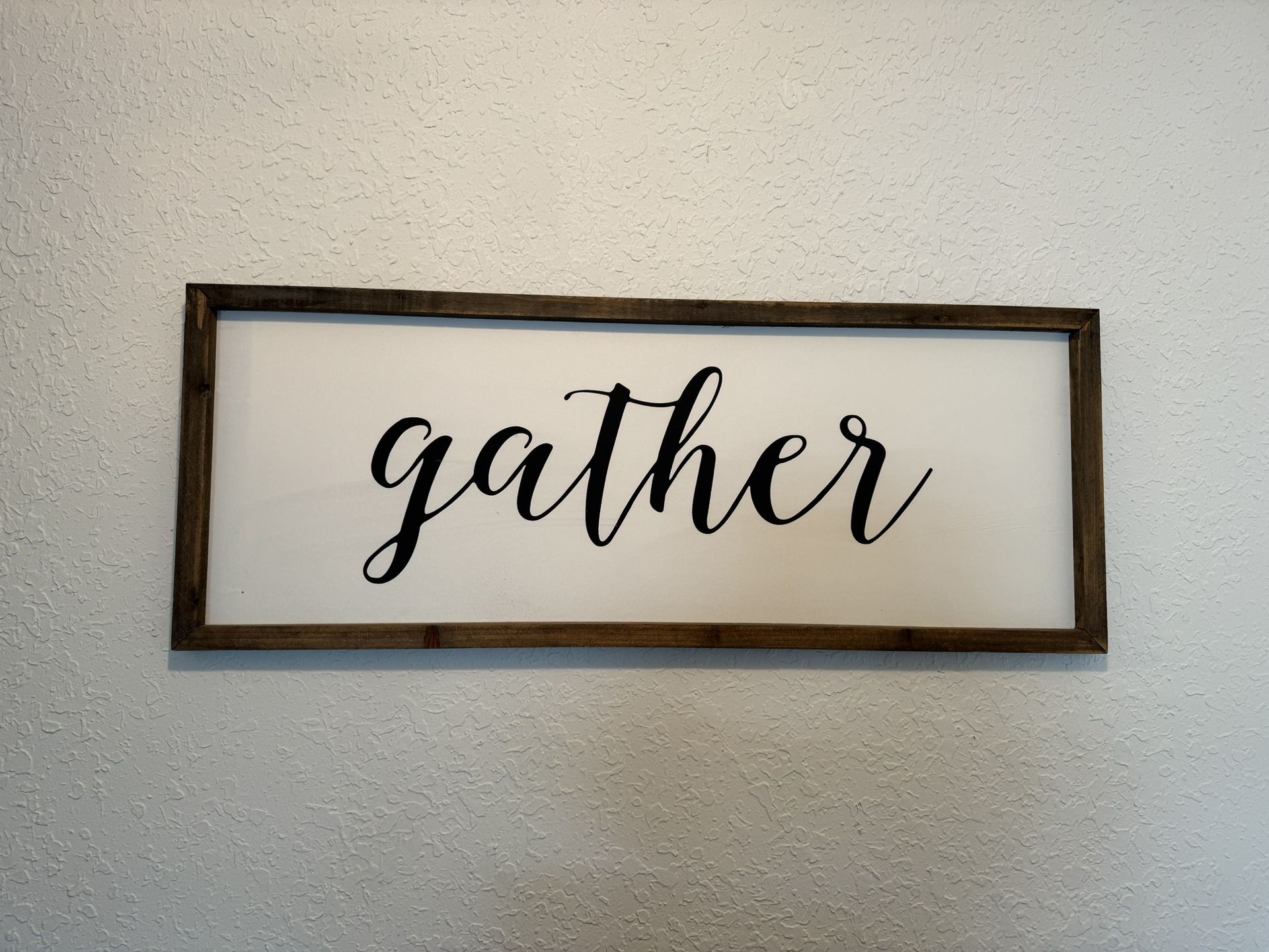 Gather Sign 
