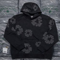 Denim Tears Hoodie Black Gray All Sizes