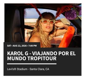 Karol G tickets