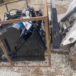 NEW! 72" SKIDSTEER Landscape Rake Rock Attachment