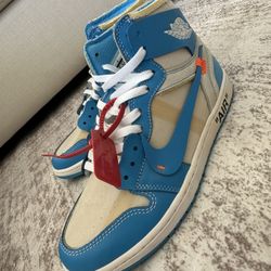 Off White x Air Jordan 1 Retro High OG ‘UNC’