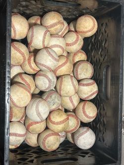 Leather Baseballs, 50 balls ⚾️ $2.50 a ball price is non-negotiable