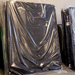 New Queen 9" Boxspring In Plastic 
