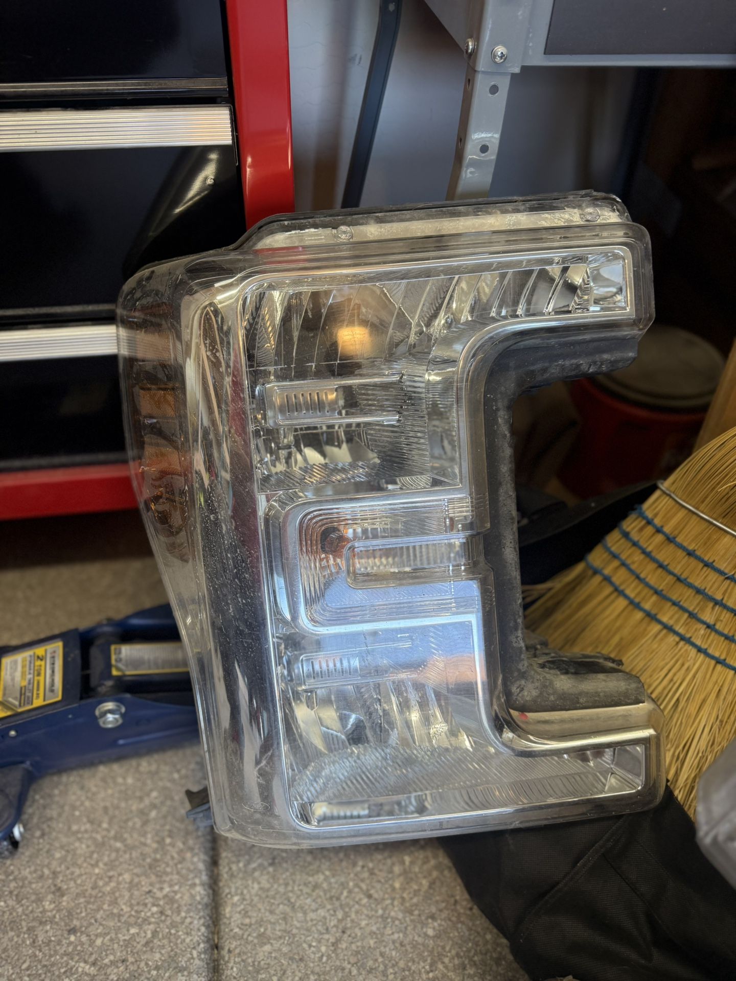 Stock 2019 F-250 Headlights