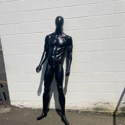 Male Mannequin 6’ Tall, Six Feet Tall