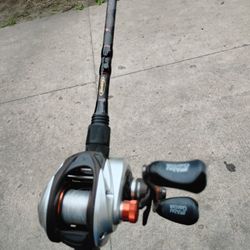 Abu Garcia Revo X Gen 5 Baitcast Reel And Berkley Lightning Rod
