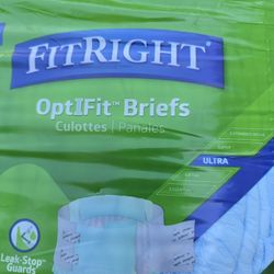 Fit Right briefs adult diapers